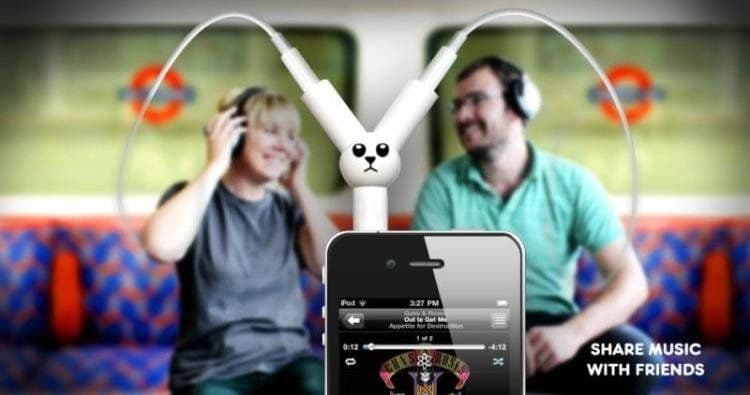 image-Jack Rabbit Headphone Splitter