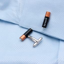 image-Mini Battery Cufflinks