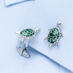 image-Green Turtle Cufflinks