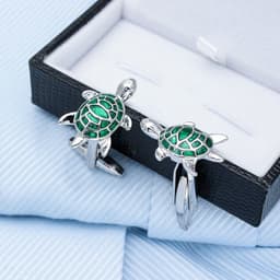 image-Green Turtle Cufflinks