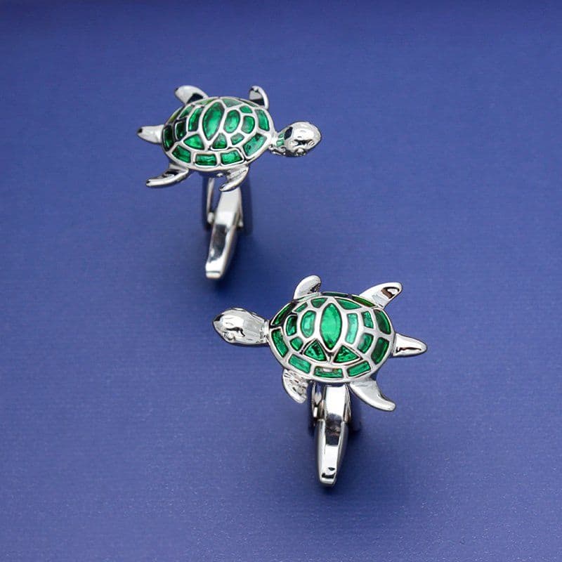 image-Green Turtle Cufflinks