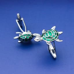 image-Green Turtle Cufflinks
