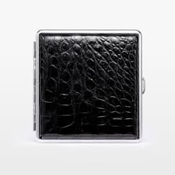 image-Genuine Crocodile Skin Cigarette Case