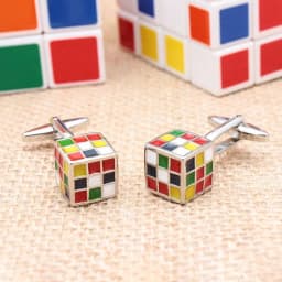 image-Magic Cube Cufflinks