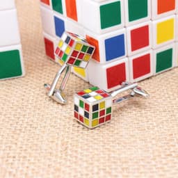 image-Magic Cube Cufflinks