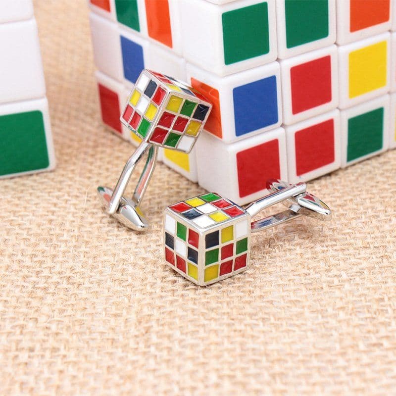 image-Magic Cube Cufflinks