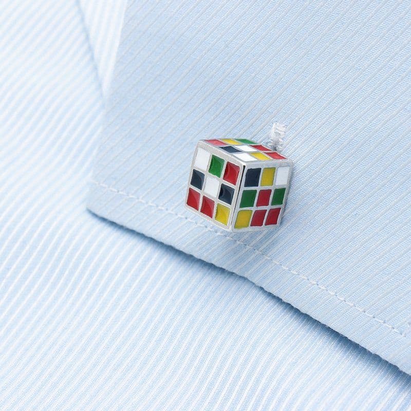 image-Magic Cube Cufflinks