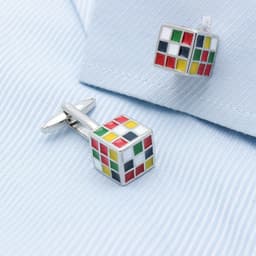 image-Magic Cube Cufflinks