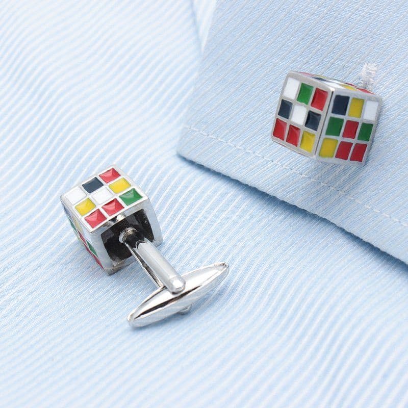 image-Magic Cube Cufflinks