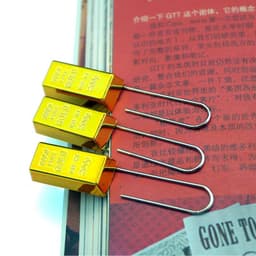 image-Gold Bullion Paper Clip