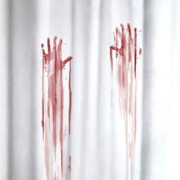 image-Blood Bath Shower Curtain