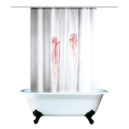 image-Blood Bath Shower Curtain