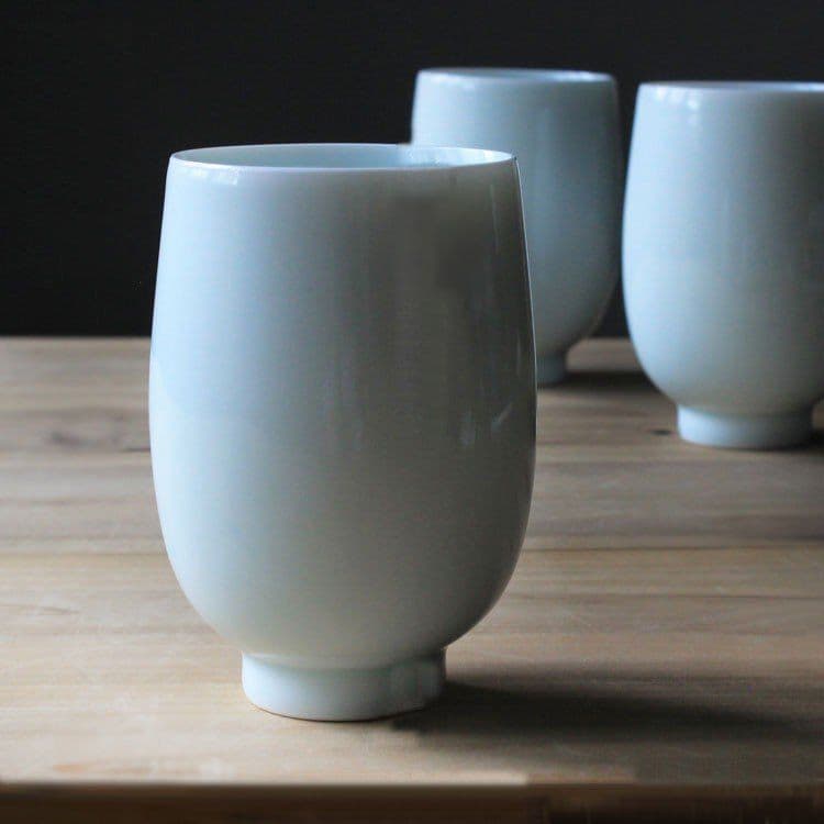 image-Handmade White Zen Personality Couple Cup