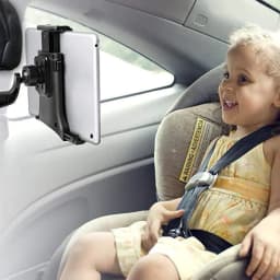 image-Car Seat Headrest Mount Tablet Holder