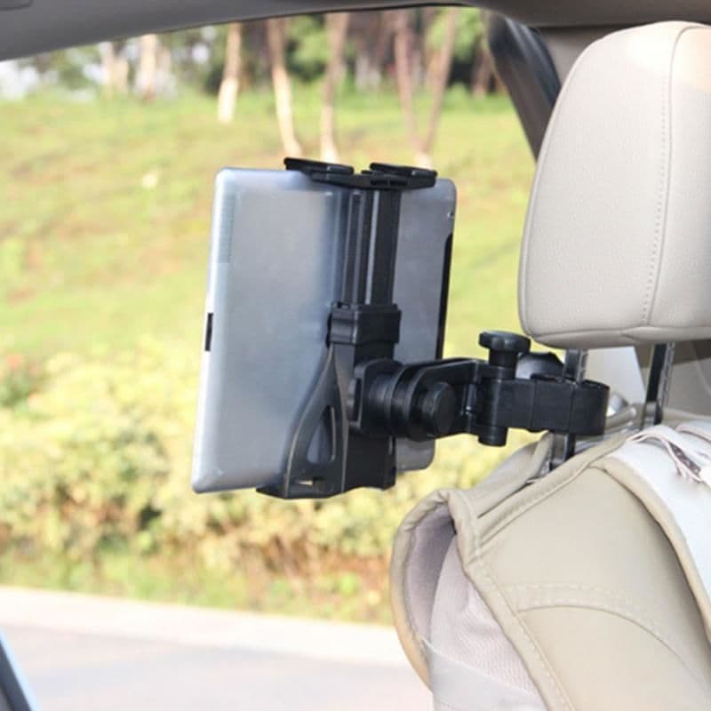 image-Car Seat Headrest Mount Tablet Holder