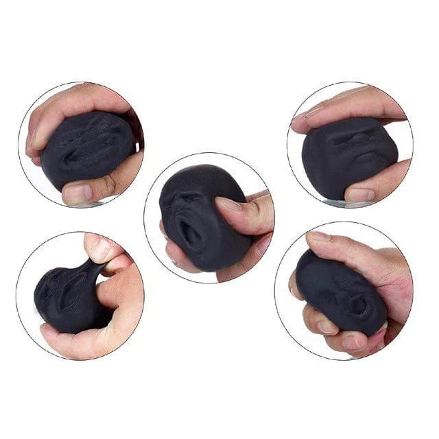 image-Vent Human Face Ball Anti-Stress Ball Cao Maru