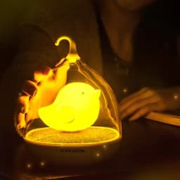 image-Birdcage Touch Control Lamp