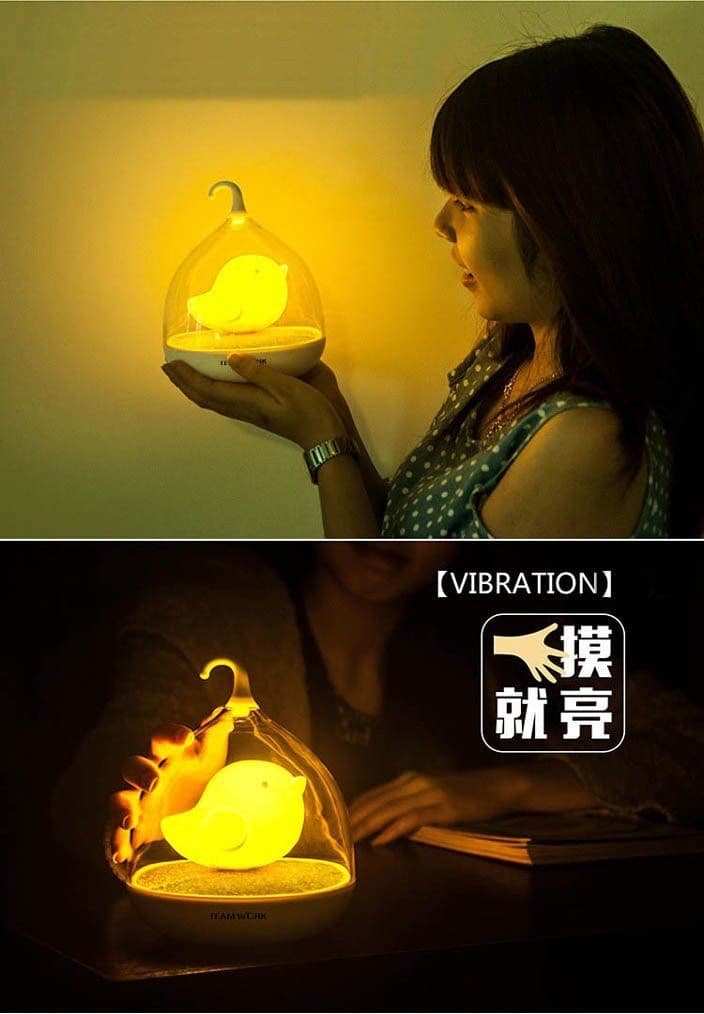 image-Birdcage Touch Control Lamp