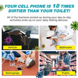image-UV Phone Sanitizer Portable UVC Lights Disinfection Box
