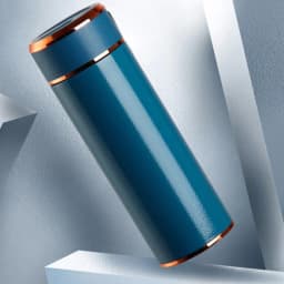 image-Stainless Steel Peel Texture Vacuum Cup