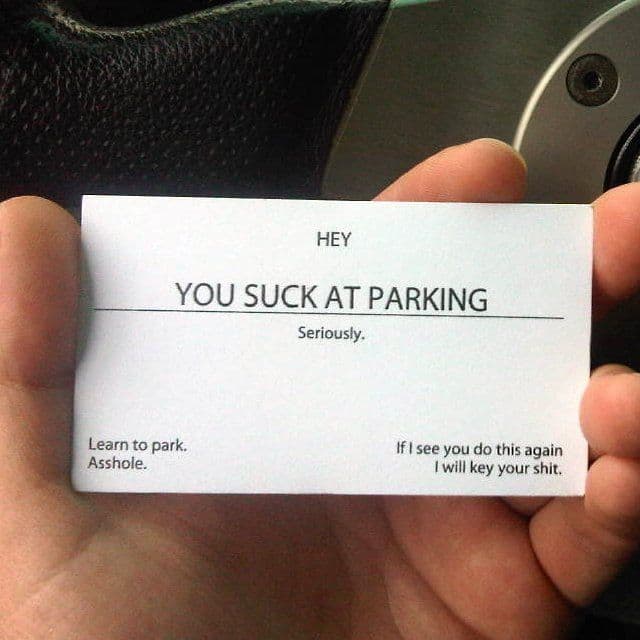 image-You Suck At Parking Cards