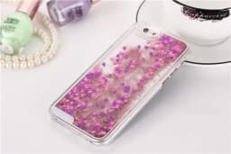 image-Pink Glitter iPhone Case