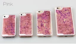 image-Pink Glitter iPhone Case