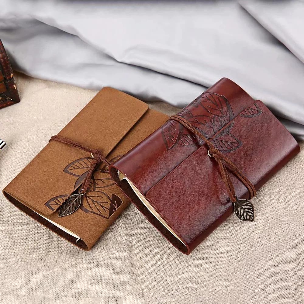image-Classical Leather Dowling Paper Notebook