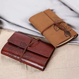 image-Classical Leather Dowling Paper Notebook