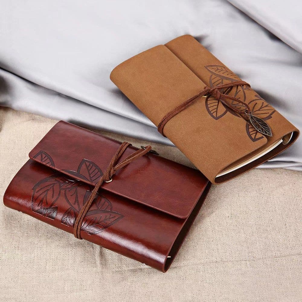 image-Classical Leather Dowling Paper Notebook