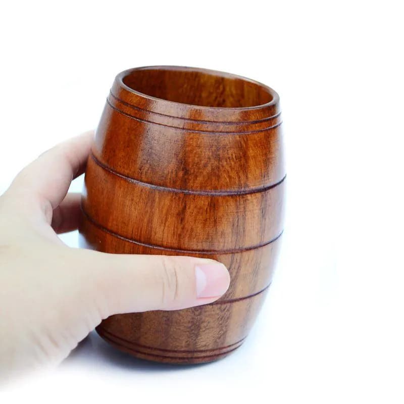 image-Wooden Oak Mug