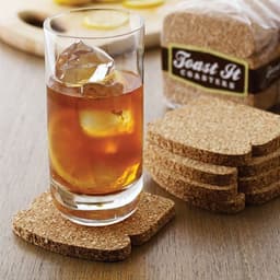 image-Cork Toast Coasters