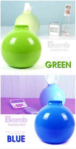 image-Paper Pot Tissue Holder