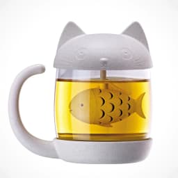 image-Fish Tea Infuser Cat Mug