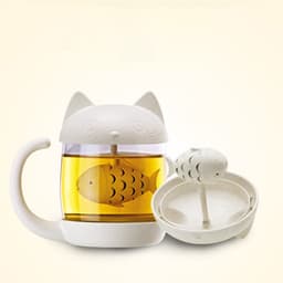 image-Fish Tea Infuser Cat Mug