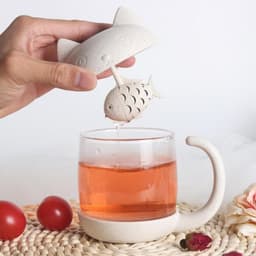 image-Fish Tea Infuser Cat Mug
