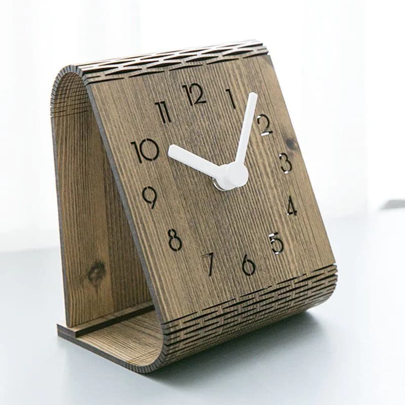 image-Bent Wood Clock I