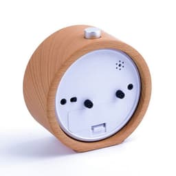 image-Wooden LED Alarm Clock