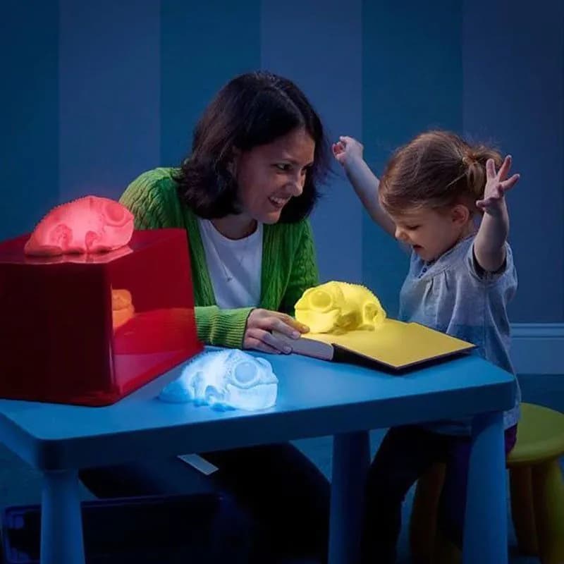 image-Color Copying Chameleon Lamp