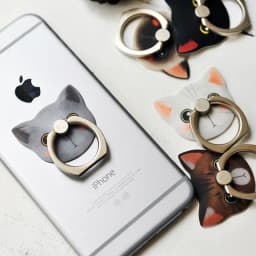 image-Cute Cat Universal Smart Ring Holder
