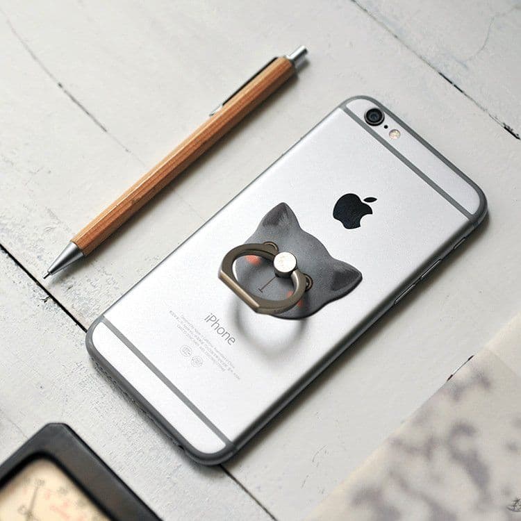 image-Cute Cat Universal Smart Ring Holder