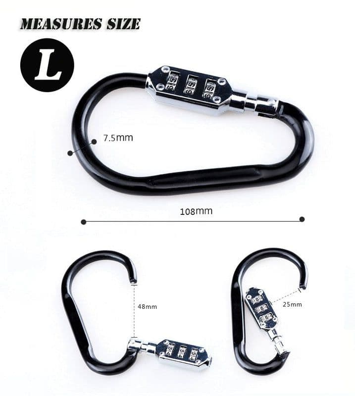 image-Coded Lock Carabiner