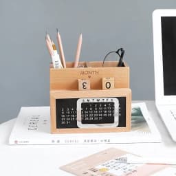 image-Desktop Calendar Storage Box