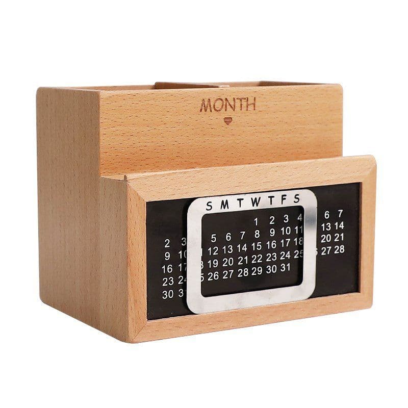 image-Desktop Calendar Storage Box