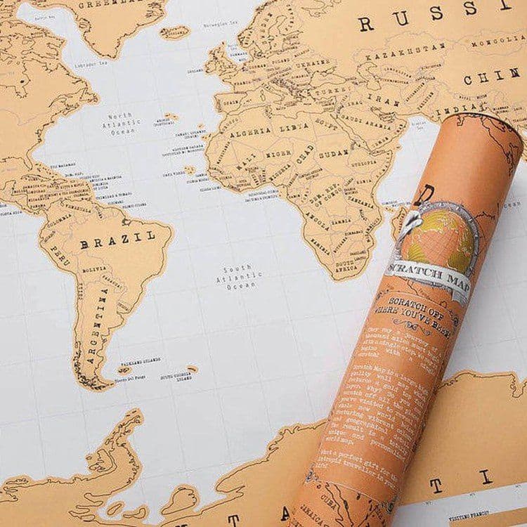 image-Scratch Off Map Poster