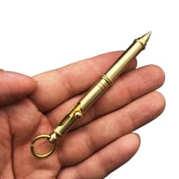 image-Brass Rifle Style Pen