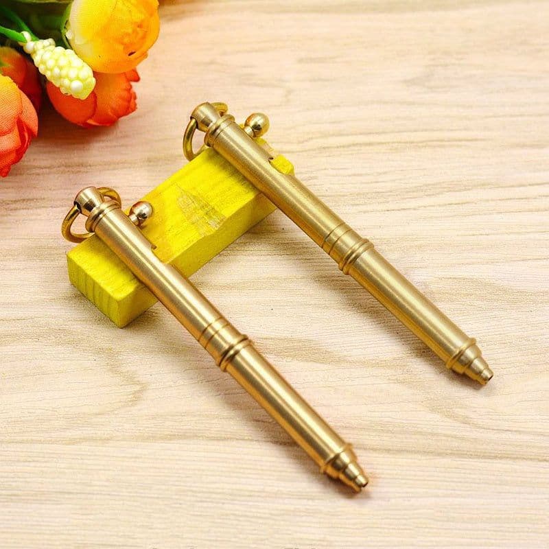 image-Brass Rifle Style Pen