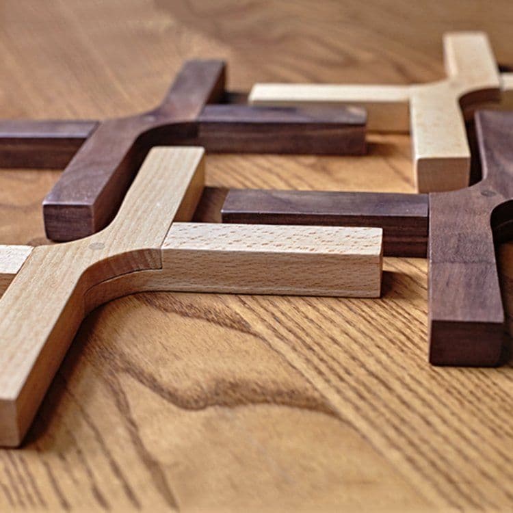image-Foldable Wooden Mat