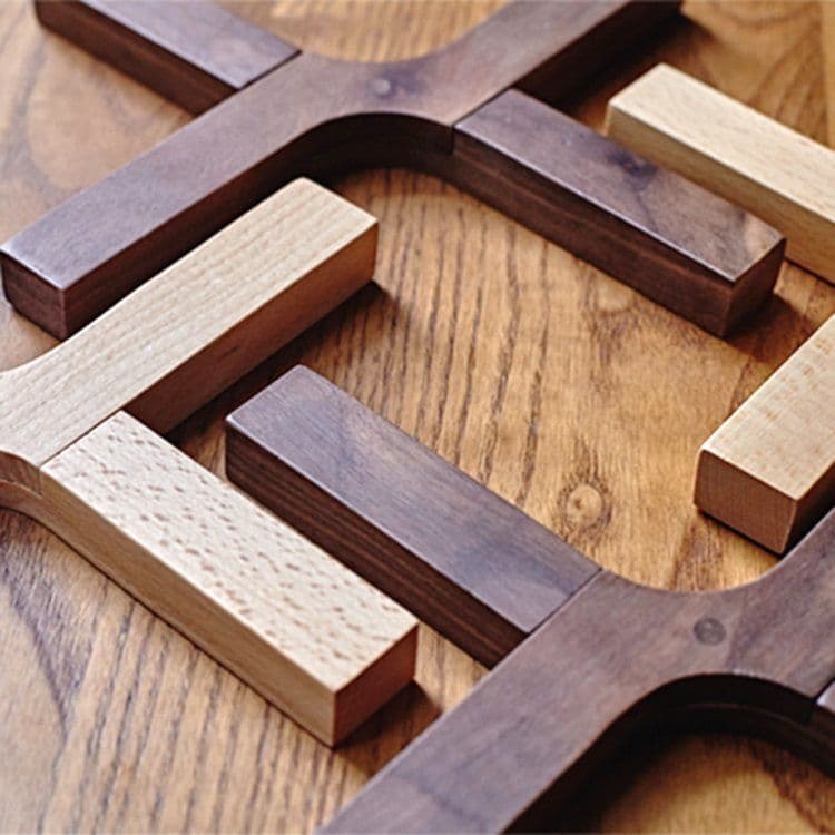 image-Foldable Wooden Mat