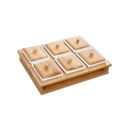 image-Bamboo Condiment Storage Boxes